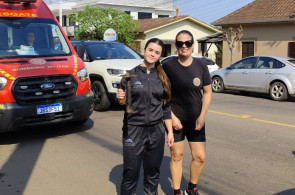 Estudante do Instituto Ivoti participa da Corrida do Fogo Simbólico