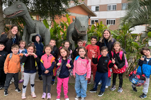 Turma do Nível 5 realiza passeio para Caxias do Sul e complementa projeto da Mostra de Iniciação Científica