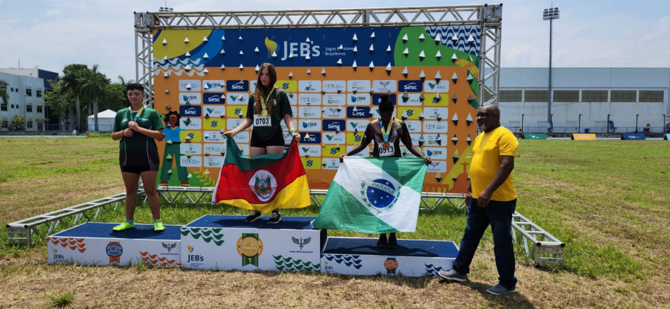 Equipe Municipal de Atletismo/Instituto Ivoti retorna dos Jogos Escolares Brasileiros com resultados expressivos