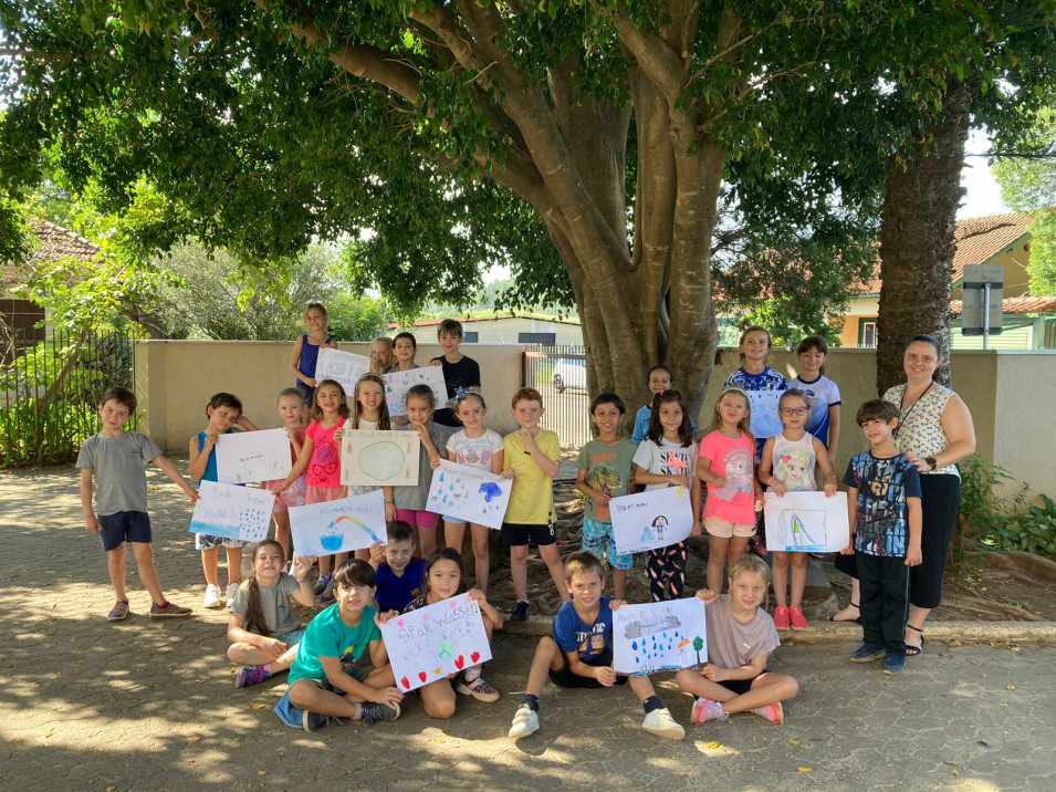 Crianças do 2º ano do Ensino Fundamental se mobilizam em ações pelo Dia da Água
