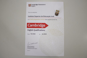 Instituto Ivoti foi certificado como Gold Preparation Centre pela Cambridge Assessment English