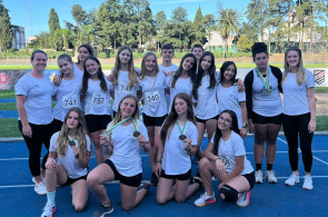 Equipe Municipal de Atletismo retorna de Campeonato Estadual com nove medalhas