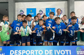 Equipe Mirim Masculina fica em 1º lugar no Campeonato Municipal de Futsal