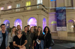 Acadêmicos visitam o Theatro São Pedro em noite de Gala Lírica
