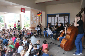Concerto Didático durante a Semana da Língua Alemã