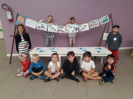 Dia Mundial da Água vira exposição na Educação Infantil