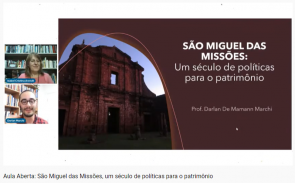 Curso de História realiza aula on-line aberta sobre São Miguel das Missões