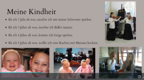 Turma de Língua Alemã cria apresentações sobre a infância