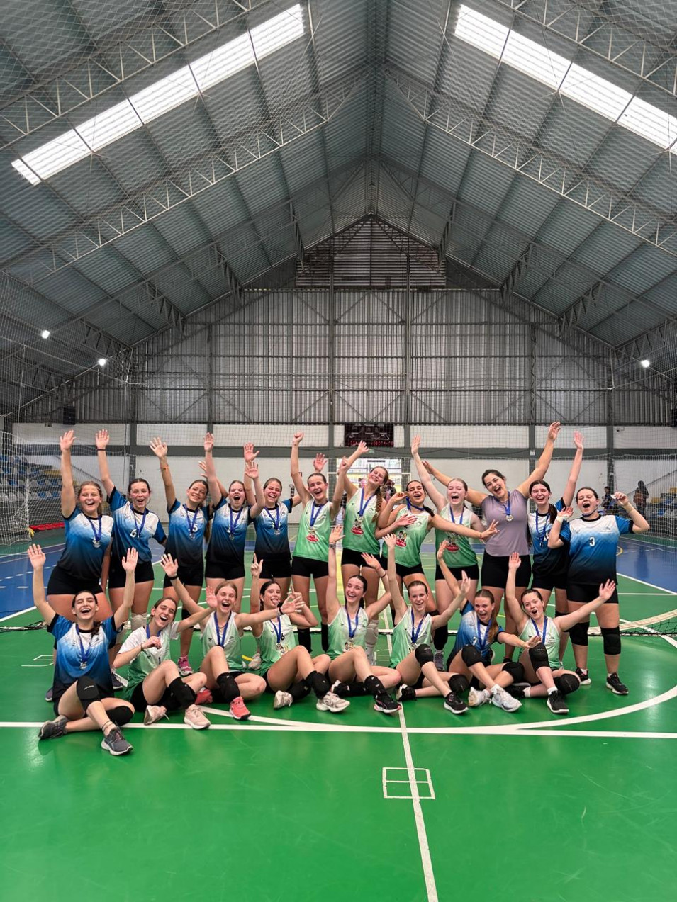 Equipes do Instituto Ivoti participam do Campeonato Municipal Escolar de Voleibol de Ivoti