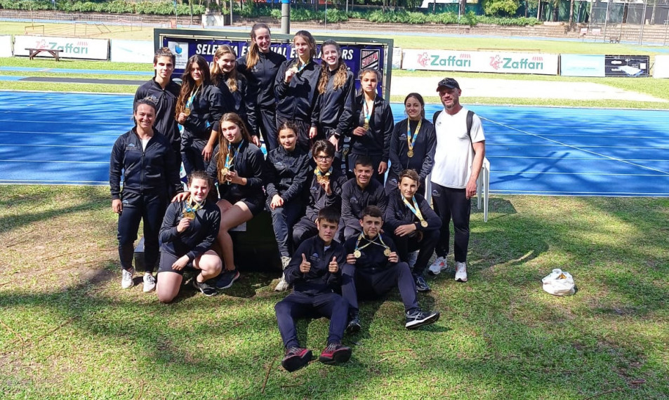 Equipe de Atletismo classifica sete atletas para os Jogos Escolares Brasileiros