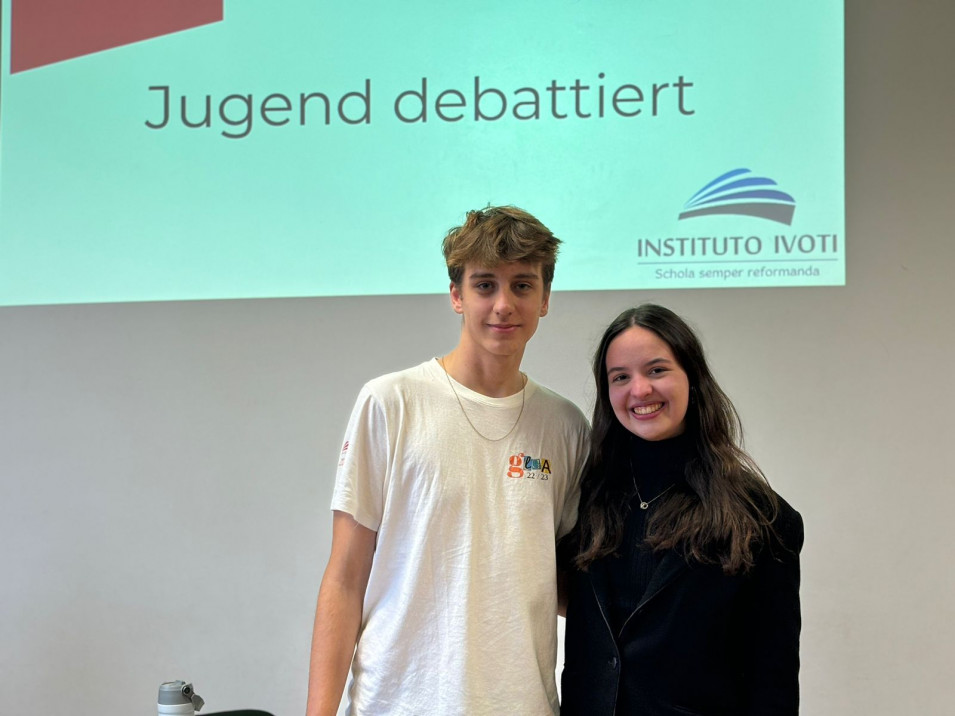 Instituto Ivoti define os estudantes para etapa nacional do Jugend debattiert