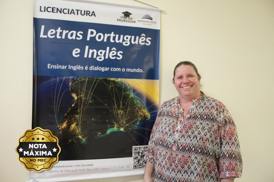 Curso Superior de Letras Português e Inglês do Instituto Ivoti recebe nota máxima do MEC