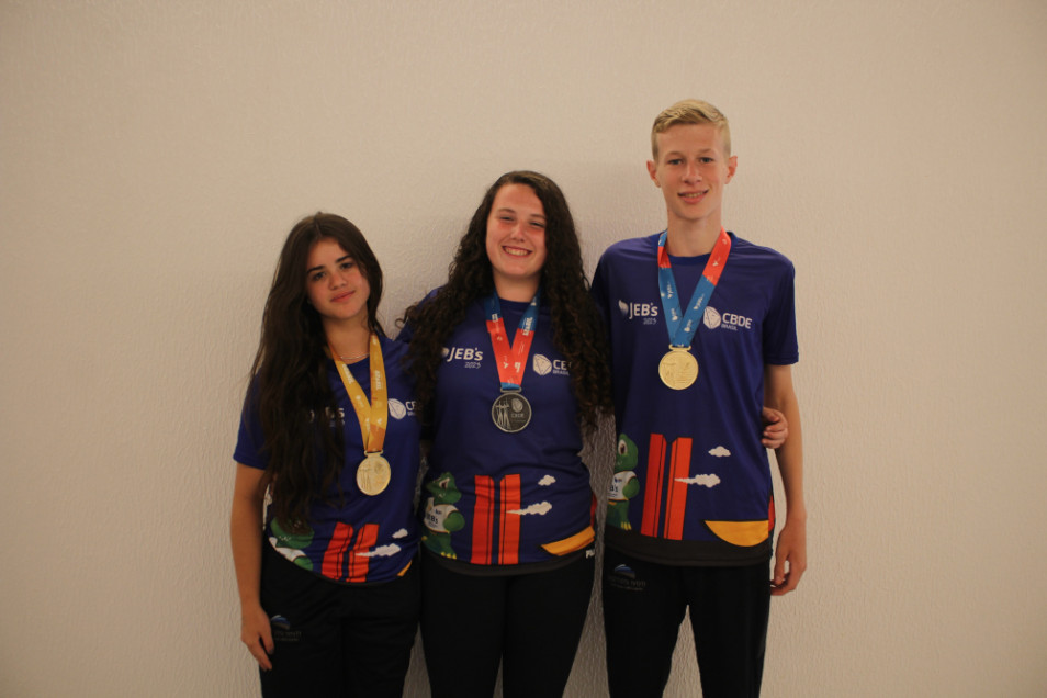 Equipe Municipal de Atletismo/Instituto Ivoti conquista três medalhas nos Jogos Escolares Brasileiros