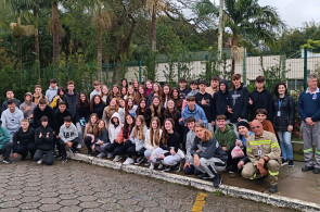 Passeio para Santa Catarina marca despedida do Ensino Fundamental das turmas de 9º ano