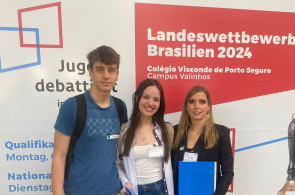 Estudantes do Instituto Ivoti participam da etapa final do Jugend debattiert